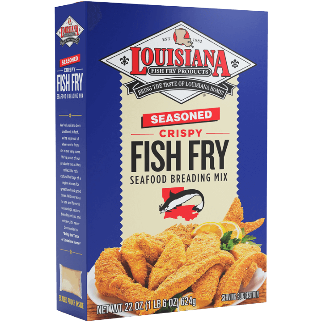 Louisiana Fish Fry Seasoned Fish Fry 22 oz box