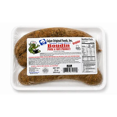 Cajun Original Regular Pork Boudin