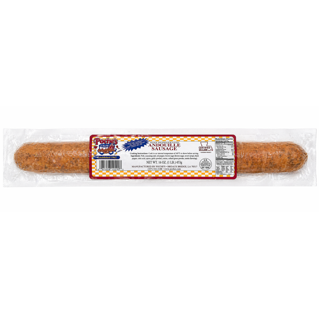 Poche's Andouille Sausage 1 lb