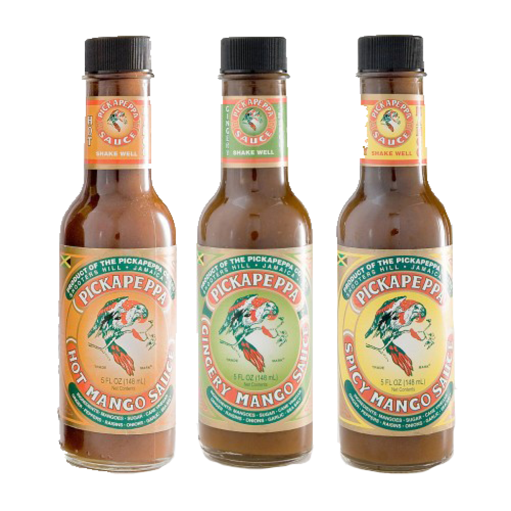 Mixed Package of Mango Pickapeppa Sauces