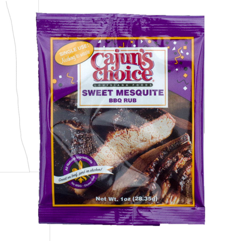 Cajun's Choice Sweet Mesquite BBQ Rub 1 oz