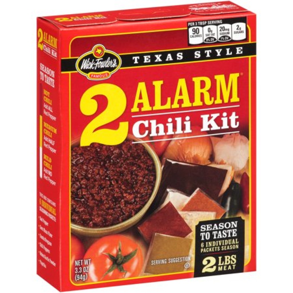 Wick Fowler's 2-Alarm Chili Kit 3.3 oz catalog