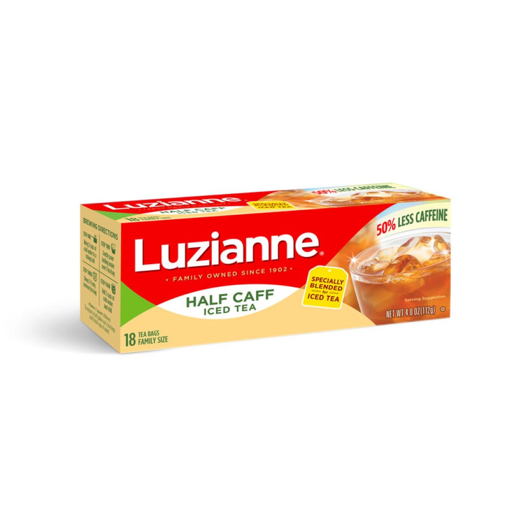 Luzianne Half Caff Iced Tea Bags Catalog