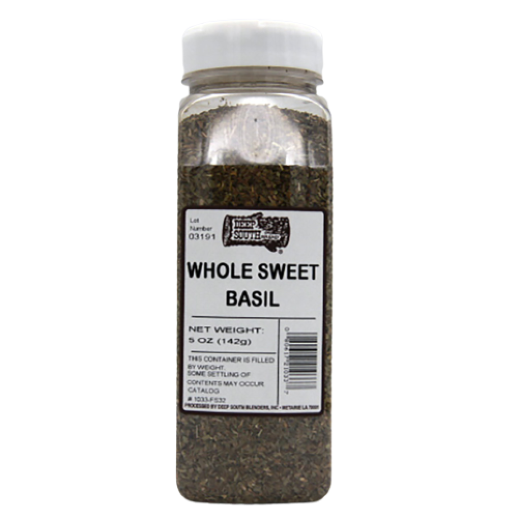 Deep South Sweet Whole Basil 5 oz