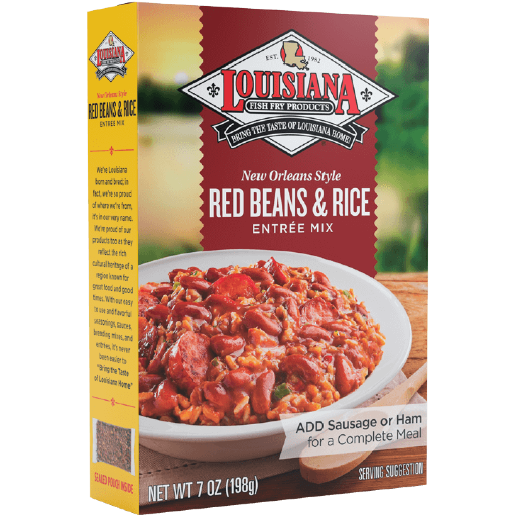 Louisiana Fish Fry Red Beans and Rice Mix 7 oz
