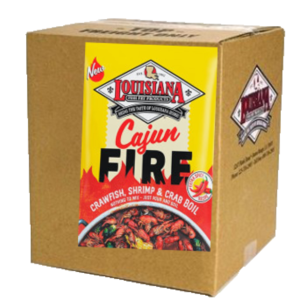 Louisiana Fish Fry Cajun Fire Boil 25 lb