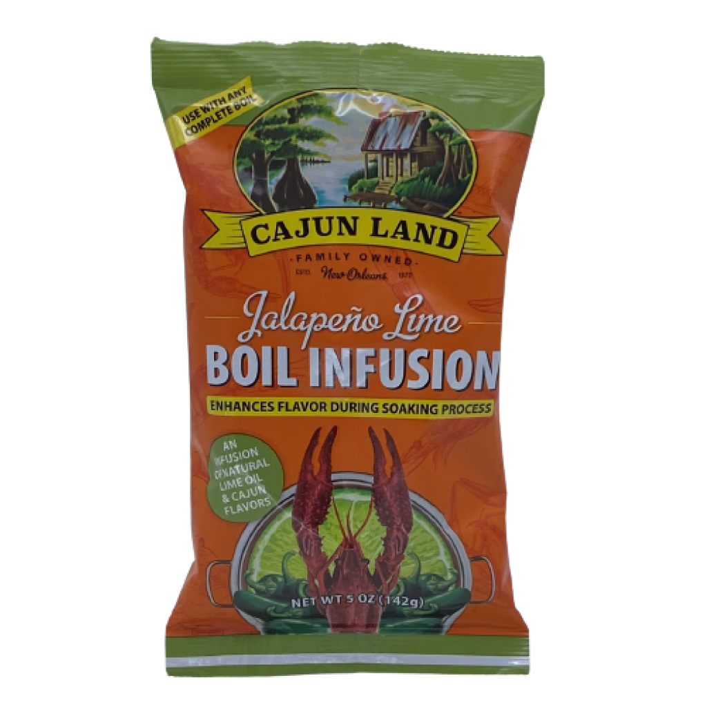 Cajun Land Jalapeño Lime Boil Infusion 5 oz