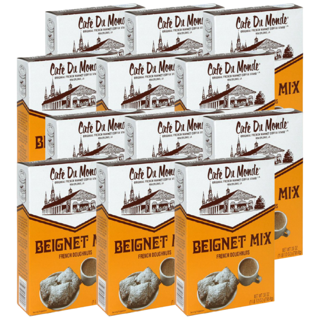 Cafe Du Monde Beignet Mix, 28 oz (Pack of 12)