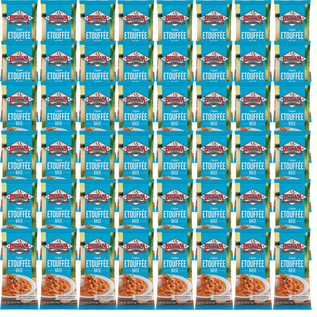 Louisiana Fish Fry Etouffee Mix 2.65 oz Pack of 48