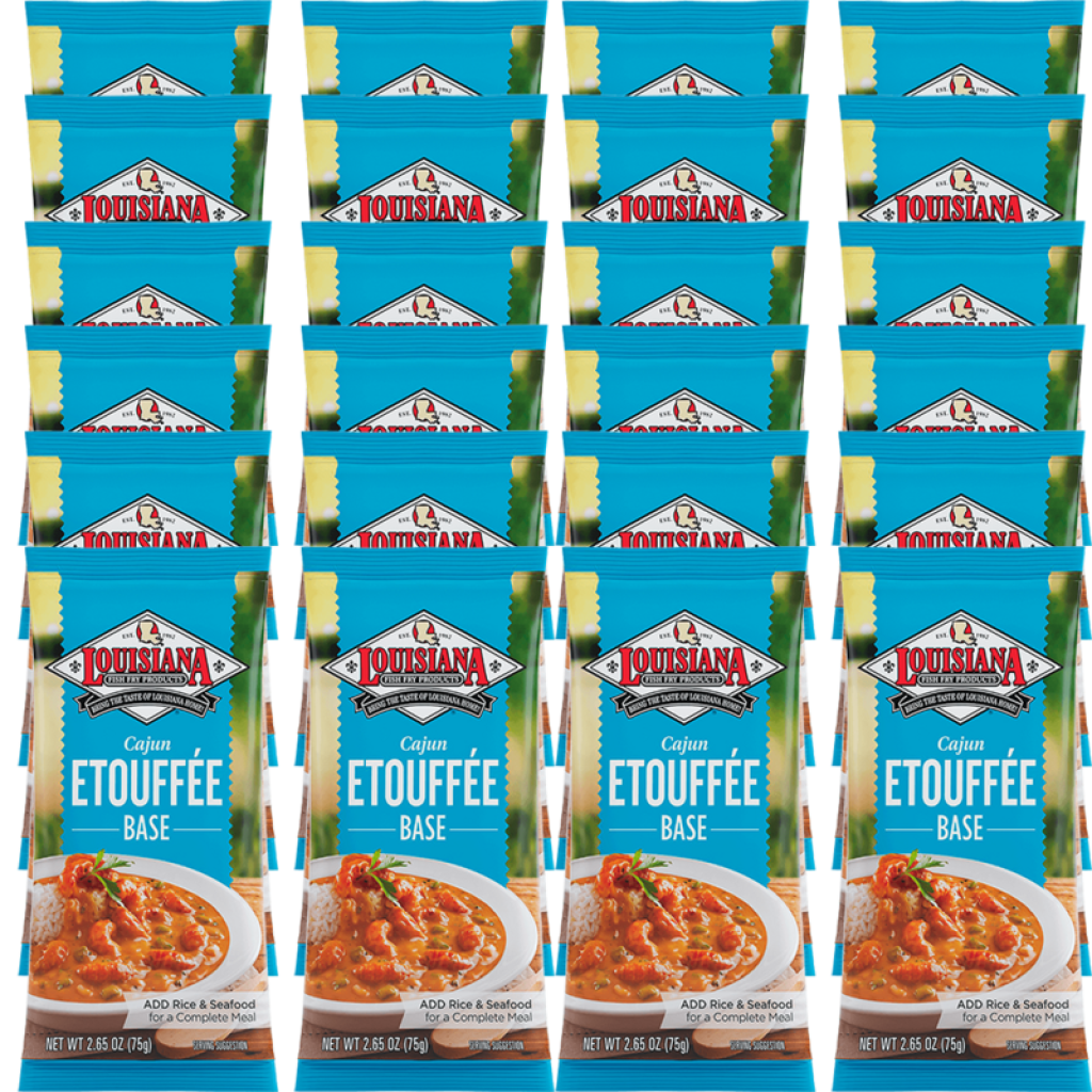 Louisiana Fish Fry Etouffee Mix 2.65 oz Pack of 24