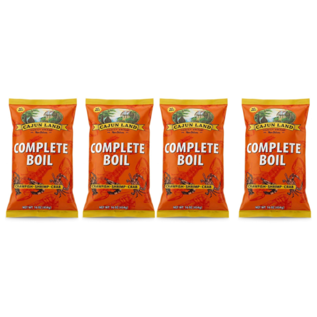 Cajun Land Complete Boil 16 oz - Pack of 4