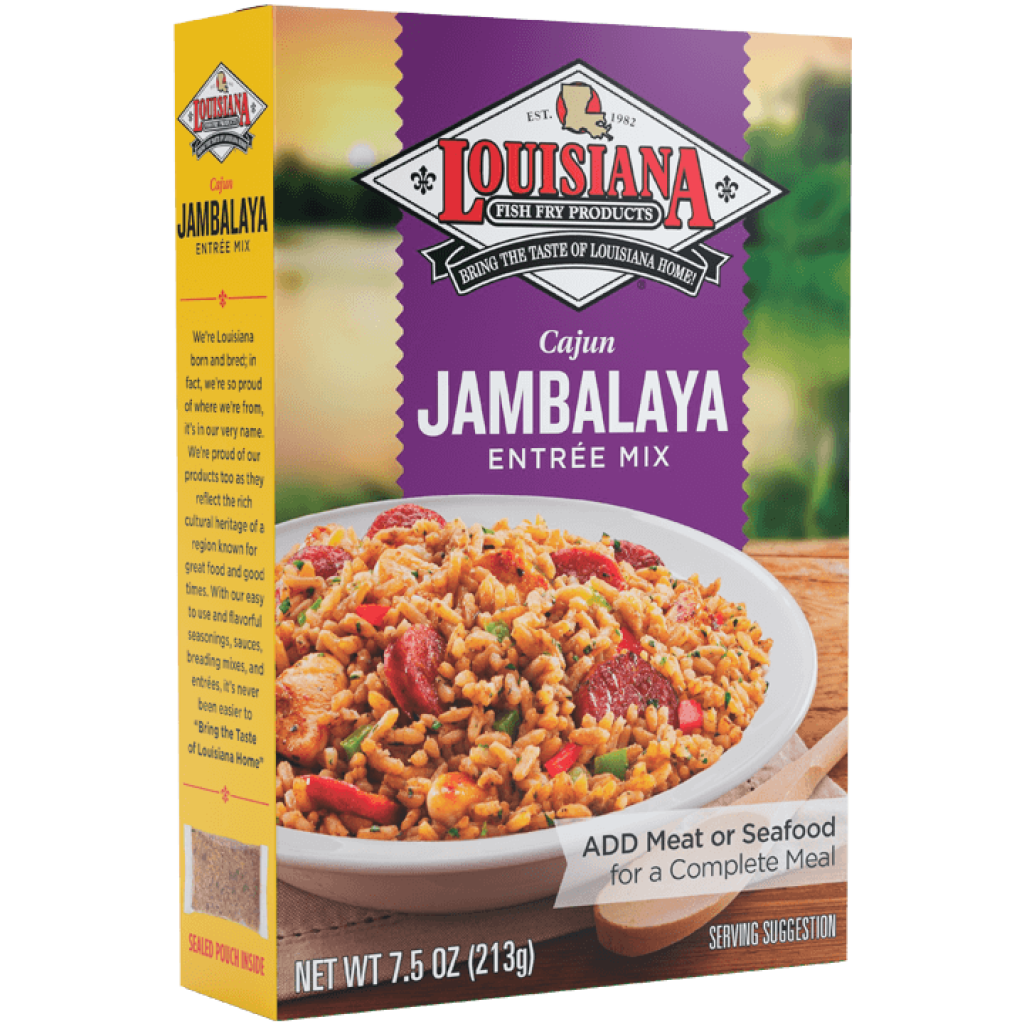 Louisiana Fish Fry Jambalaya Mix 7.5 oz