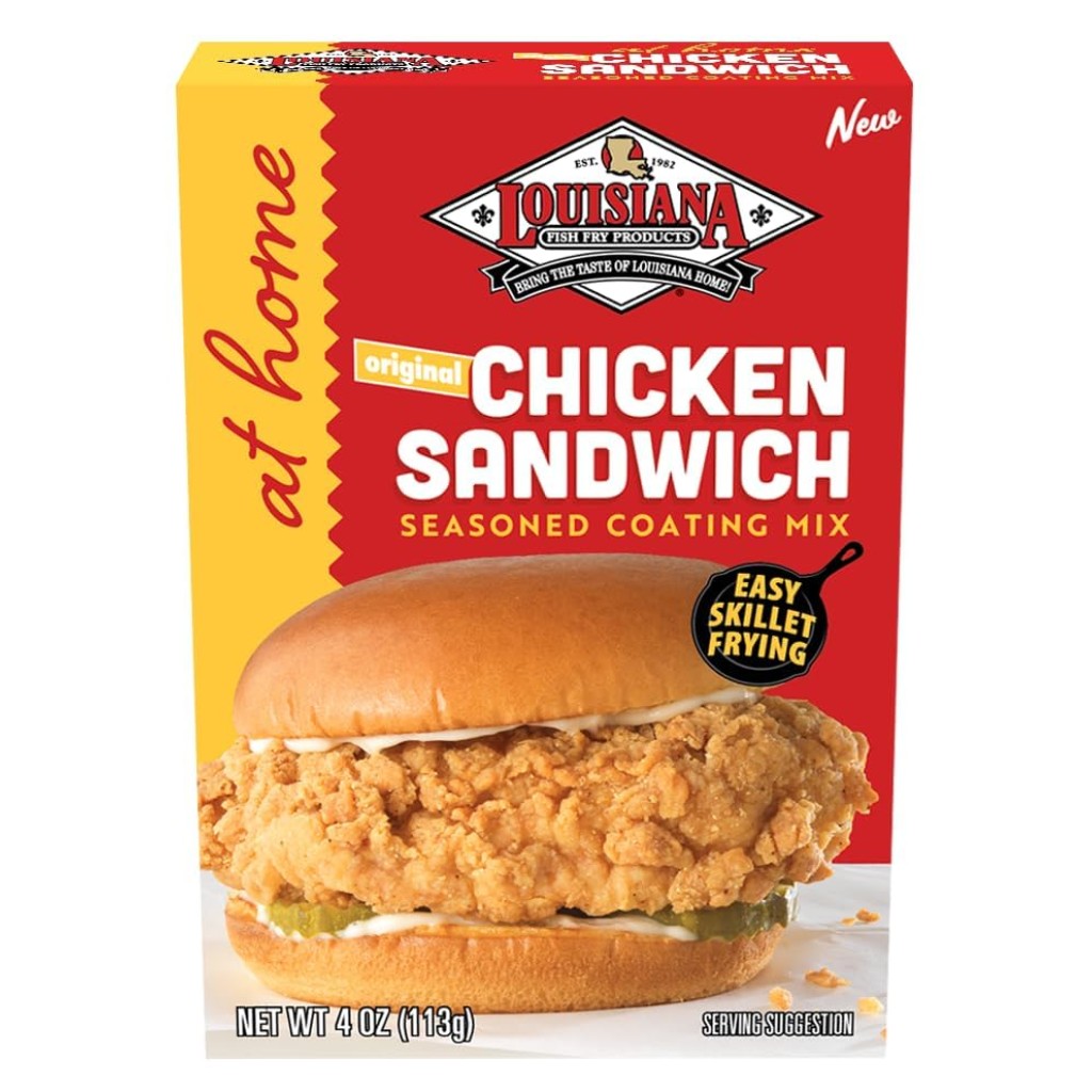 Louisiana Fish Fry At Home Chicken Sandwich Mix
