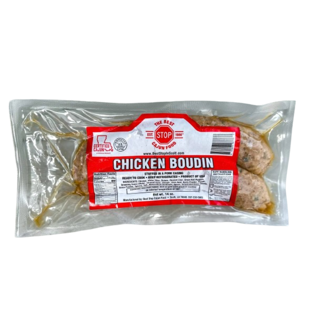 Best Stop Chicken Boudin 14 oz