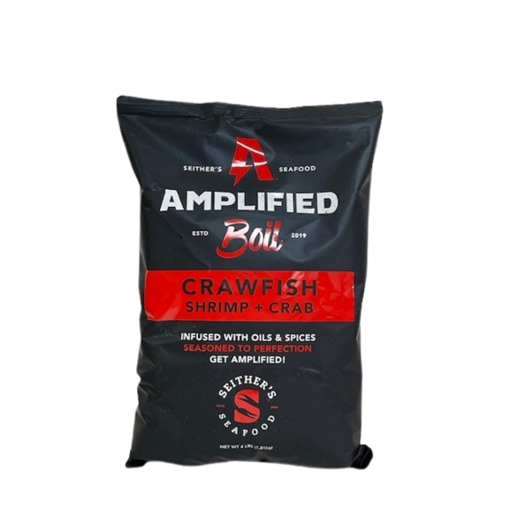 Amplified Crawfish Crab & Shrimp Boil 4 Pounds