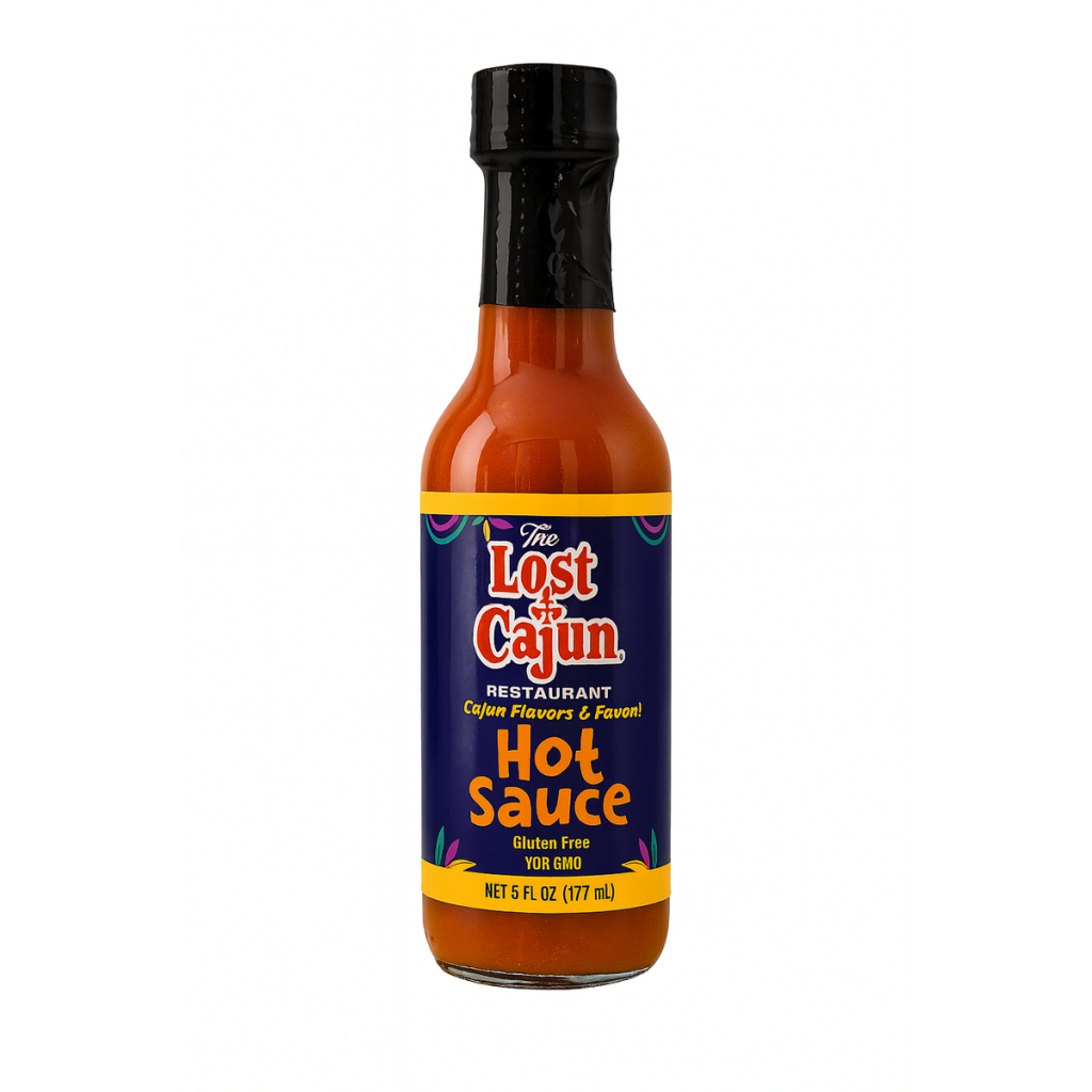 The Lost Cajun Hot Sauce 6 oz