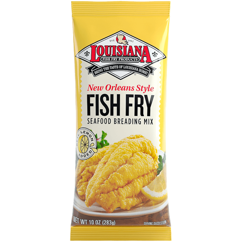 Louisiana Fish Fry New Orleans Style Lemon Fish Fry 10 oz